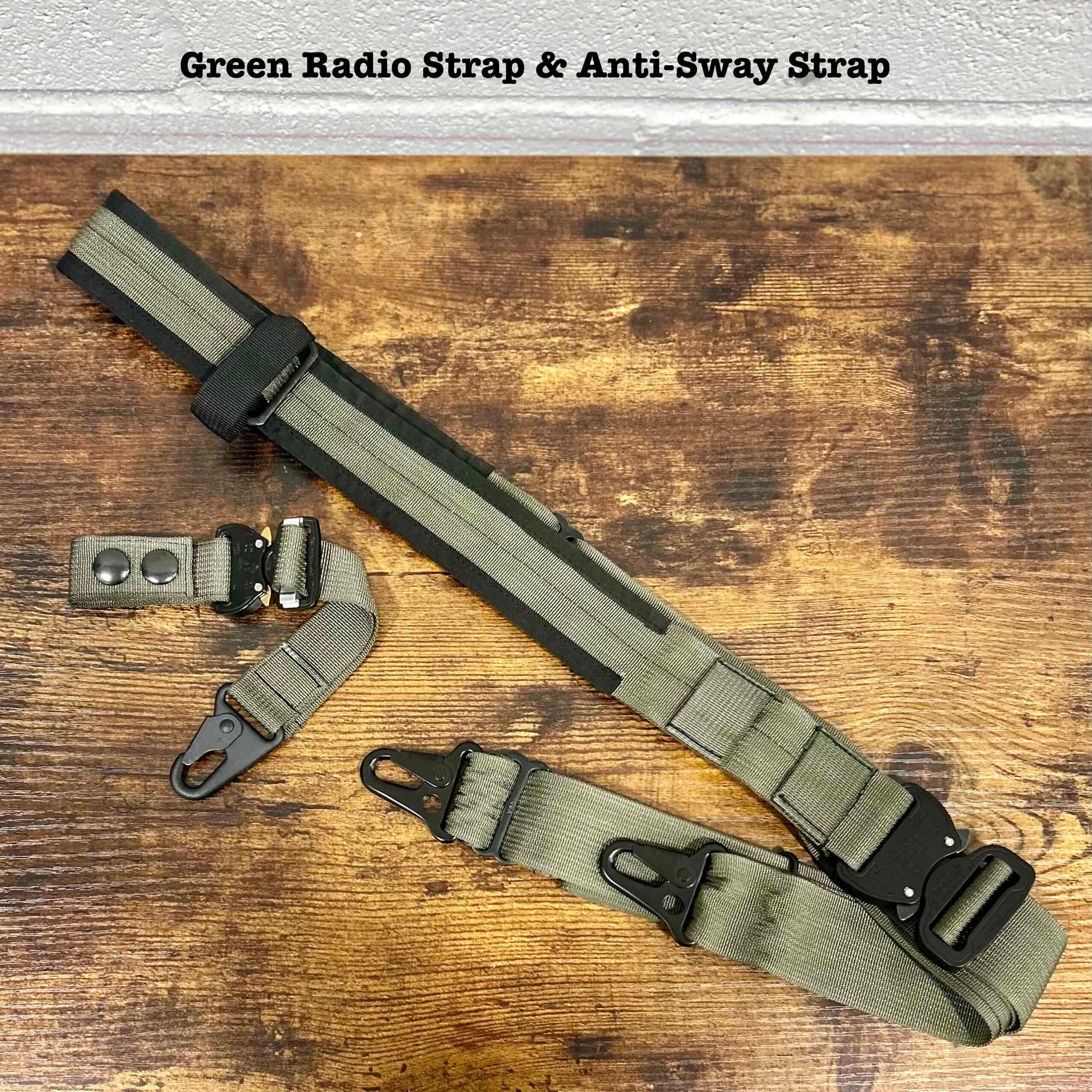 CCI Radio Strap System/ Green | CAPITAL CITY