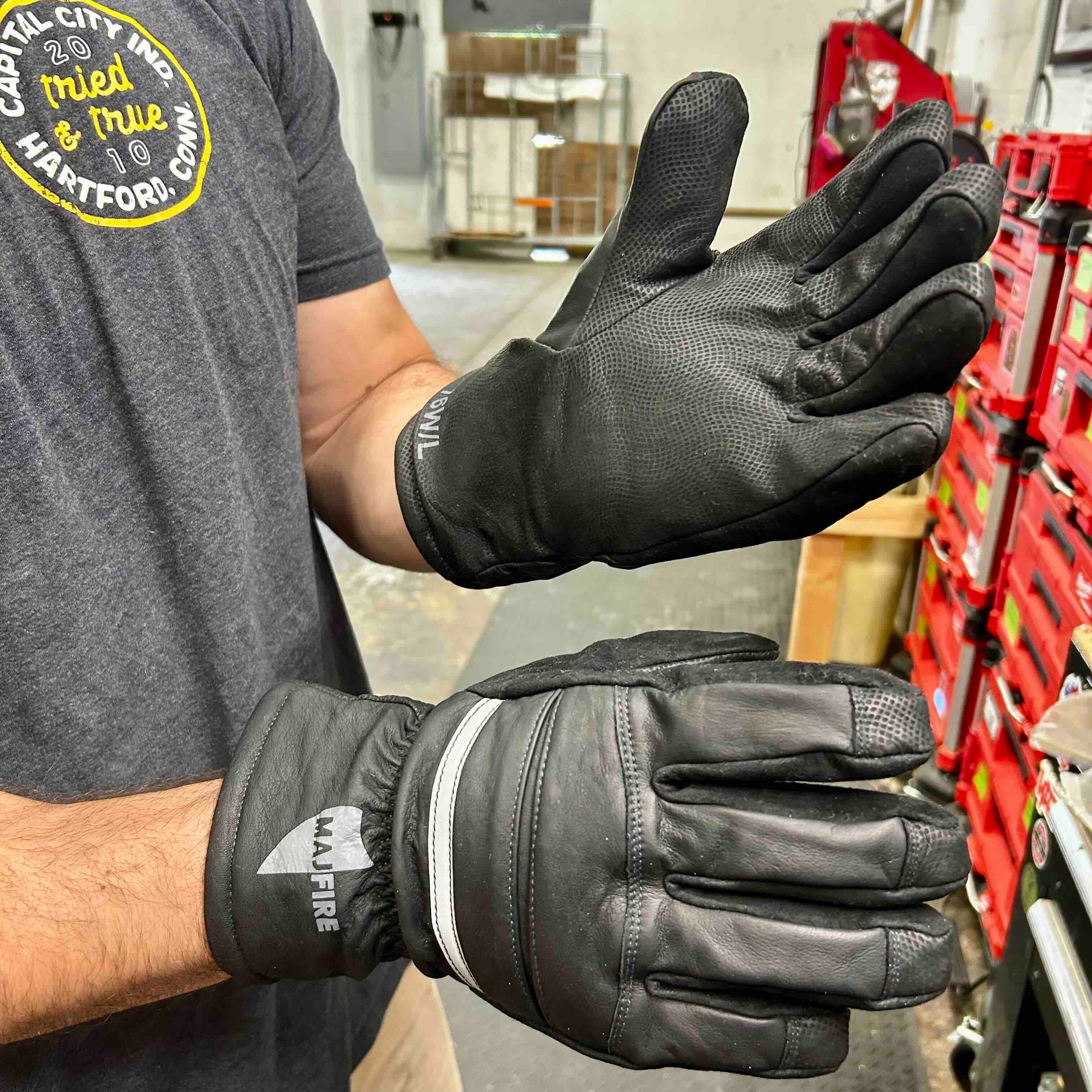 小物 CHALLENGER FIRE MECHANIC GLOVE CHALLENGER [チャレンジャー] FIRE MECHANIC GLOVE ファイヤー